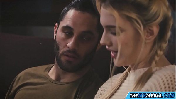 a young blonde babe loves romantic sex