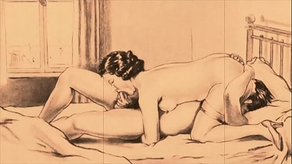 vintage erotic drawings