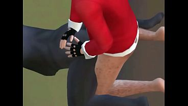 XMS Christmas ZOMBIE GIRL SEX WITH