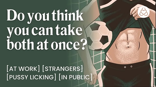 Fucked hard by an athlete in the locker room | Journalist takes arrogant football star | Sexy interview