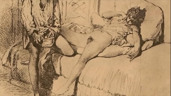 vintage erotic illustration