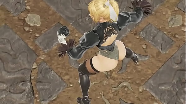 Cassandra appreciation poses 2B costume - Soul Calibur 6 (Fast Edition)